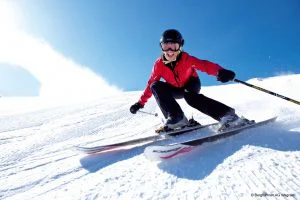 skifahrerin